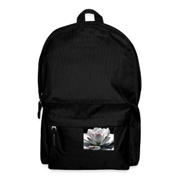 Sukkulente Echeveria - Rucksack - Schwarz - Vorne