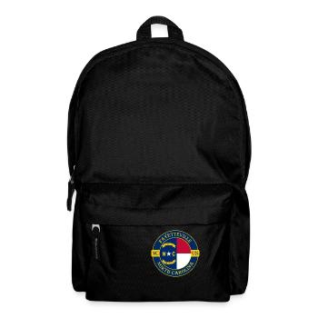Fayetteville North Carolina Flagge USA Souvenir - Rucksack - Schwarz - Vorne