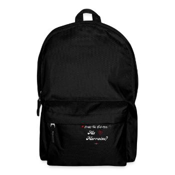 veux tu devenir ma marraine? -Future Marraine - Sac à dos - noir - Devant