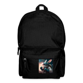 Lapin Combattant - Sac à dos - noir - Devant