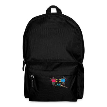 Verliebte Vögel - Rucksack - Schwarz - Vorne