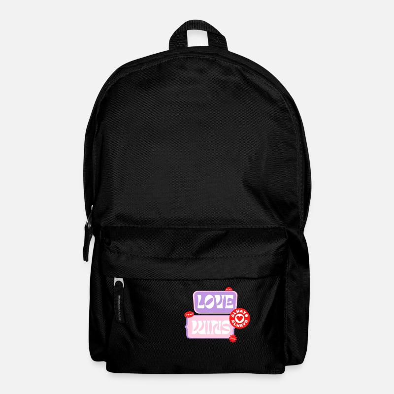 love wins - Sac à dos - noir