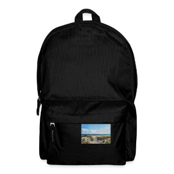 Ocean View: The Beauty of the Sea and it's ways - Backpack - black - Front