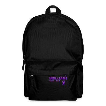 Brilliant since 2008 - Backpack - black - Front