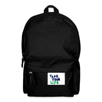 Tape Your Life - Backpack - black - Front