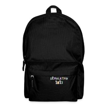 Schulkind 2023 süßes Alphabet - Rucksack - Schwarz - Vorne