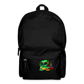 Countryside landscape - Backpack - black - Front
