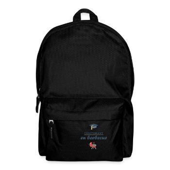 Doctorant en barbecue homme humour fun - Sac à dos - noir - Devant
