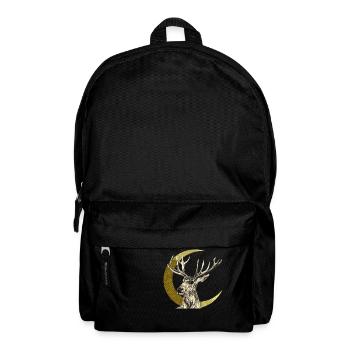Hirsch - Rucksack - Schwarz - Vorne