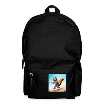 Space Squirrel - Walk Me to the Moon 07 - Rucksack - Schwarz - Vorne