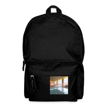 Ein sonnendurchfluteter Lounge-Bereich art 2 - Rucksack - Schwarz - Vorne