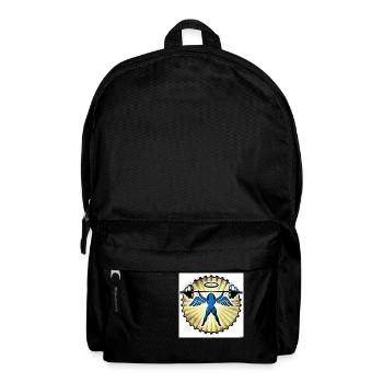 angelic barbell1 - Rucksack - Schwarz - Vorne