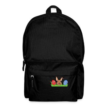 Happy Easter Eggs - Rucksack - Schwarz - Vorne