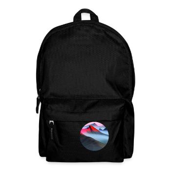 Sunset in the mountains - Backpack - black - Front