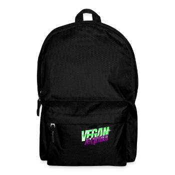 birthday present idea veggie fruit statement - Backpack - black - Front