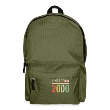 Vintage cassette 2000 - Backpack - olive green - Front