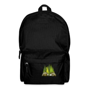 Hedgehogs - Backpack - black - Front