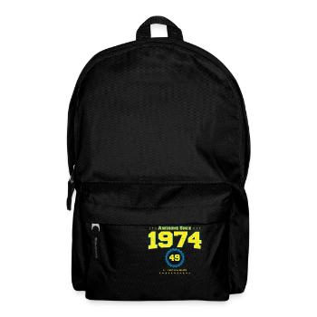 Awesome 1974 Shirt für Männer Frauen 49 Jahre alt 49. - Rucksack - Schwarz - Vorne
