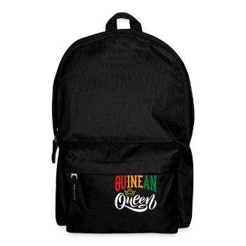 Reine de Guinée Guinée Drapeau de Guinée - Sac à dos - noir - Devant
