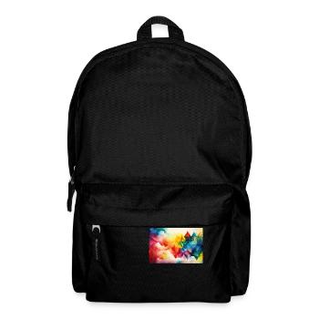 Farbe Farbe - Rucksack - Schwarz - Vorne