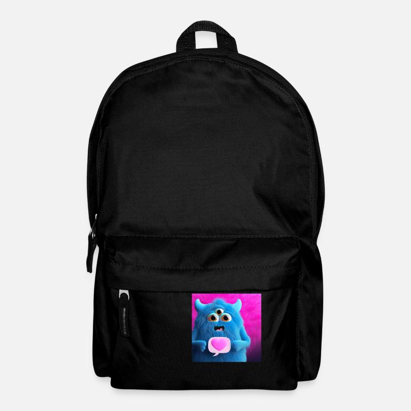 Monster LoveSign - Rucksack - Schwarz