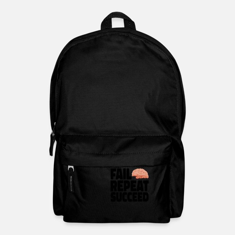 Fail into Succeed black - Rucksack - Schwarz