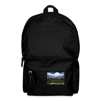 Nanga Parbat and surroundings - Backpack - black - Front