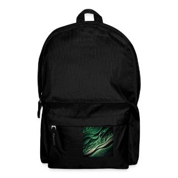 Everything is made of waves 7 - Backpack - black - Front