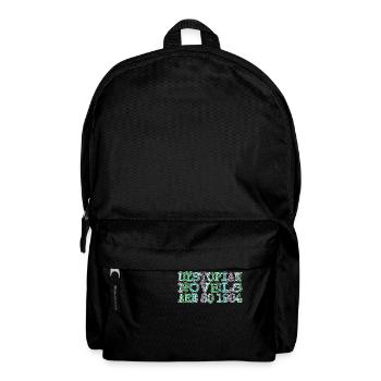 Better movies funny sayings book Connoisseur Love - Backpack - black - Front