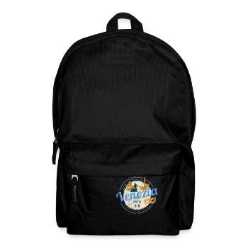 Venice Gondoliere Italy Carnival Vintage - Backpack - black - Front