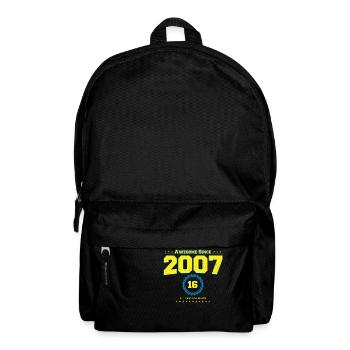 Awesome 2007 Shirt for Men Women 16 Year Old 16th - Backpack - black - Front