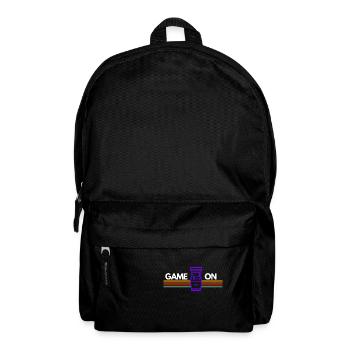 GAME ON! - Rucksack - Schwarz - Vorne
