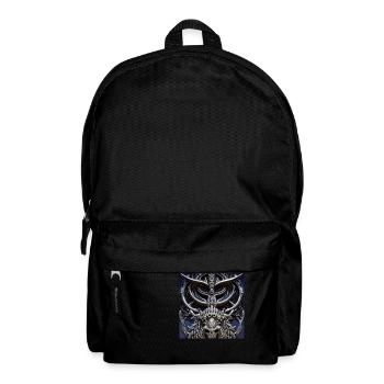 Minotaurus_Giger-style - Backpack - black - Front