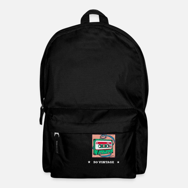 So vintage - Sac à dos - noir