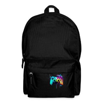 Neon Gaming Controller / Kontroller - Rucksack - Schwarz - Vorne