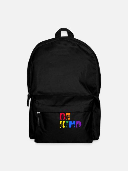Be Kind Deaf Pride - Rucksack - Schwarz