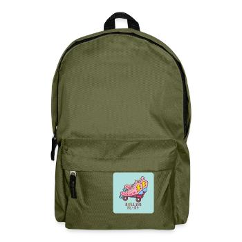 Rolling Flash - Backpack - olive green - Front
