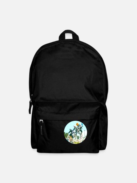 bmx T-Shirt Aufkleber - Rucksack - Schwarz