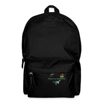 Dinosaurier-Experte - Rucksack - Schwarz - Vorne