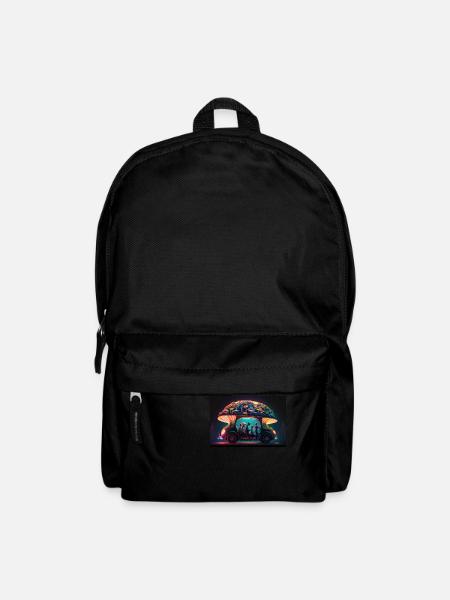 Mushroom car - Backpack - black