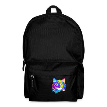 Kätzchen Hauskatze Katze Katzenhaar Haustier Kater - Rucksack - Schwarz - Vorne