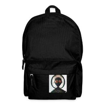 fotografisches Portrait Insekt mit grossen Augen - Rucksack - Schwarz - Vorne
