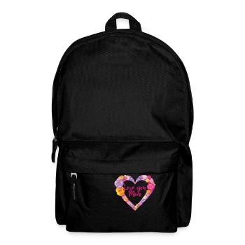 Mother's Day Gift Baby mom mom mom Love mommy - Backpack - black - Front