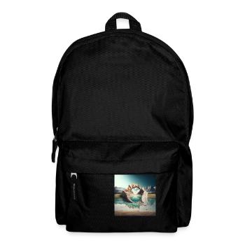 Landscape of the World n°5 - Backpack - black - Front