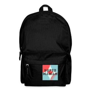 FÊTE DES MÈRES,BONNE FÊTE MAMAN,MAMAN,JE T'AIME - Sac à dos - noir - Devant