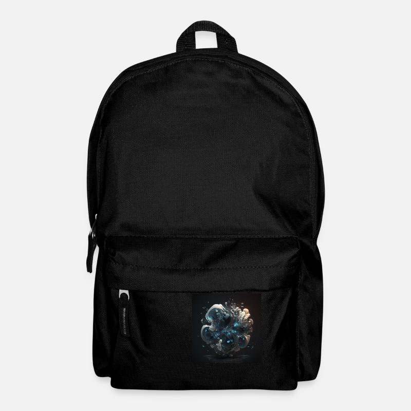 Digitale Kunst Abstract n°14 - Rucksack - Schwarz