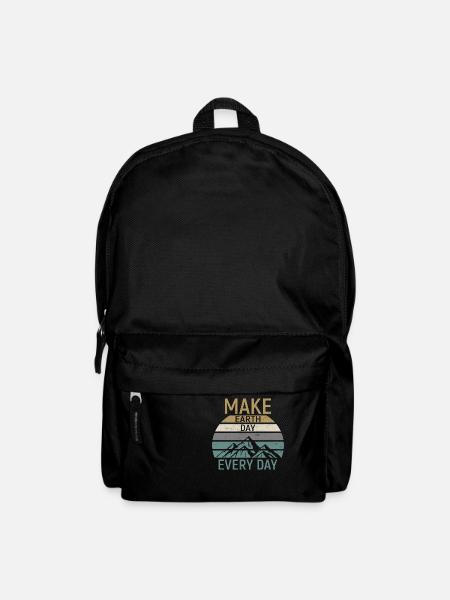 Make Earth Day every Day - Rucksack - Schwarz