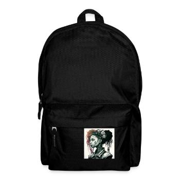 cyberg punk 9b218d23 480f 419d aceb 8af1c457f1fc - Sac à dos - noir - Devant