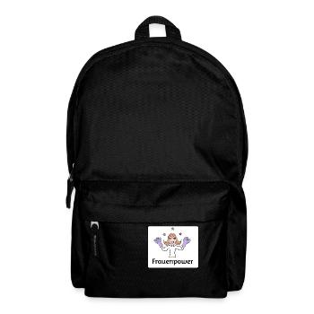 Frauenpower - Rucksack - Schwarz - Vorne