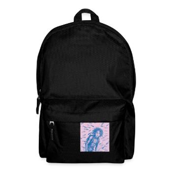 Rosa Taucherjunge - Rucksack - Schwarz - Vorne